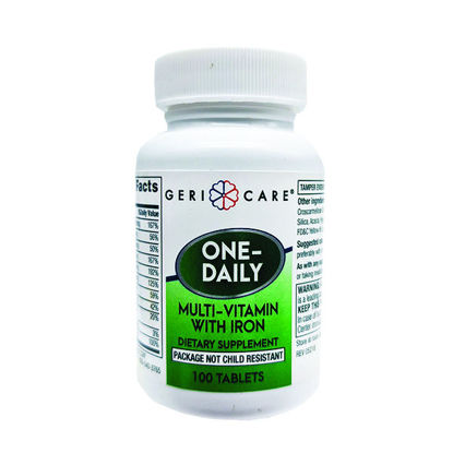 Picture of ** Multi-vitamin with iron 100 ct.