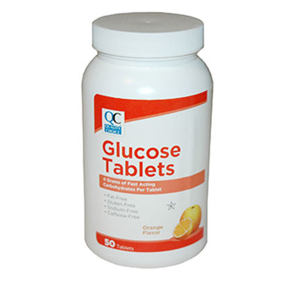 Picture of Glucose 4 gram tablets - orange flavor - 50 ct.
