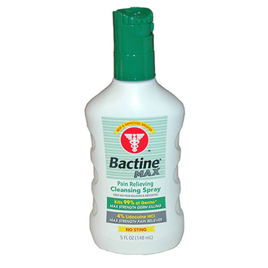 Picture of Bactine maximum pain relieving cleansing spray 5 oz.