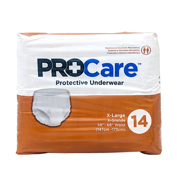 Meridian OTC Benefit Program. Procare Protective Underwear Medium