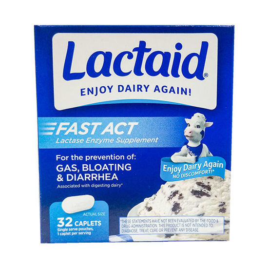 Picture of Lactaid Fast Acting Caplets 32/Ct