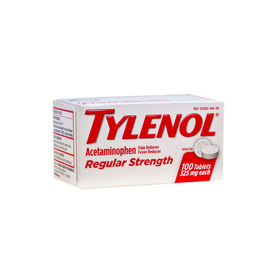 Meridian OTC Benefit Program. Tylenol Regular Strength Tablets 325mg 100/Ct