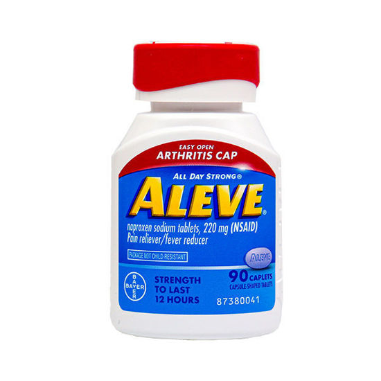 Picture of Aleve Easy Open Cap 220mg Caplets 90/Ct