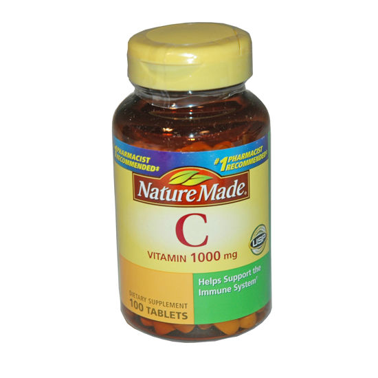 Picture of Vitamin C 1000mg Tablets 100/Ct