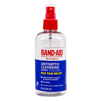 Picture of Band-Aid antiseptic cleansing spray 8 fl oz.