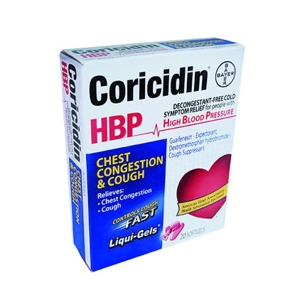 Picture of Coricidin HPB Liqui-Gels 20 ct.