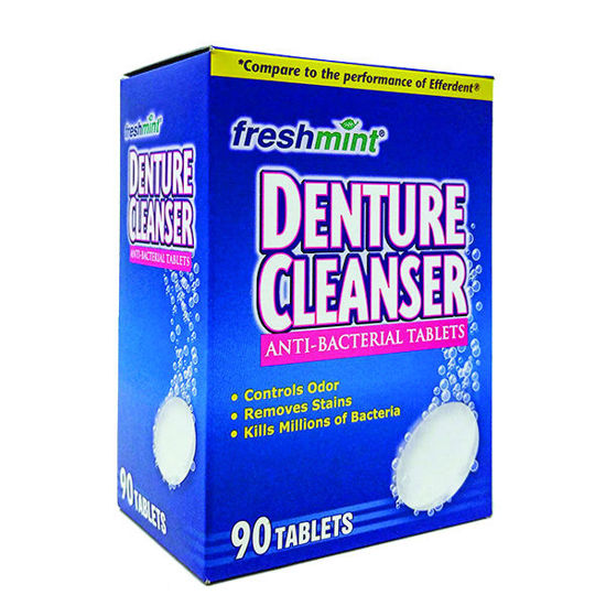 Picture of Freshmint denture cleanser tablets 90 ct.