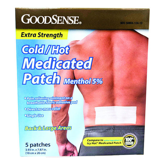 Picture of Extra strength cold and hot therapy patch 5 ct.
