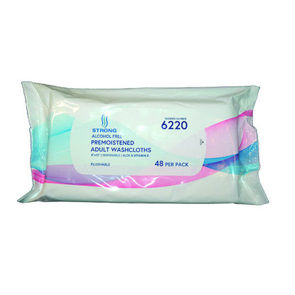 Picture of Flushable adult wipes 48 ct.