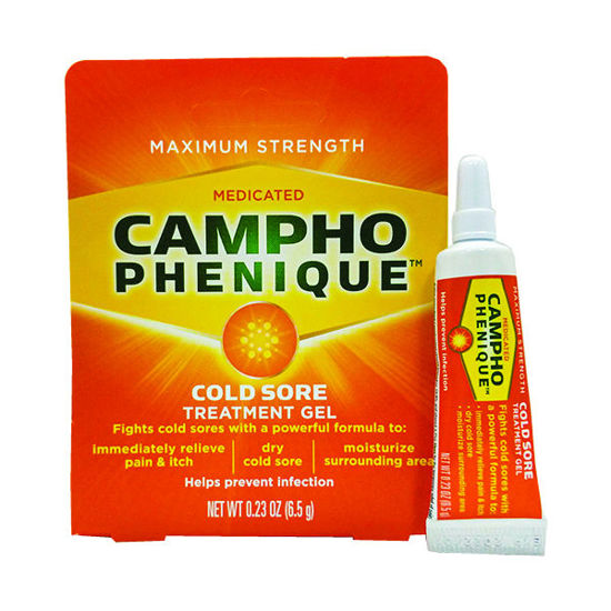 Picture of Campho-phenique cold sore treatment gel .23 oz.