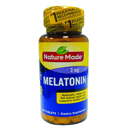 Picture of Melatonin 3mg tablets 120 ct.