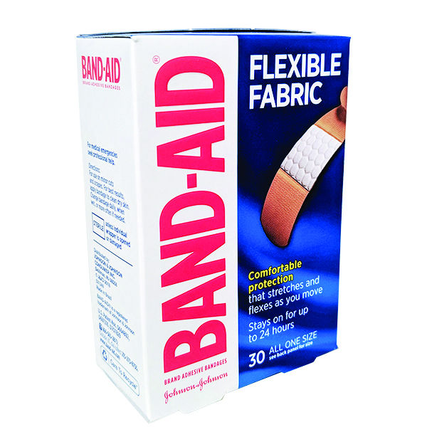 Meridian OTC Benefit Program. Band-Aid flexible fabric bandages 3/4 in. x 3  in. 30 ct.