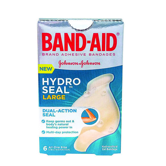 Picture of Band-Aid hydro seal all purpose large bandages 6 ct.