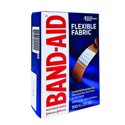 Picture of Band-Aid flexible fabric bandages 1 in. x 3 in. 100 ct.